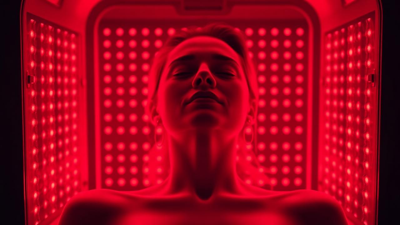 Red Light Therapy AI commercial