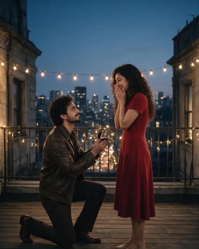 The rooftop proposal, Filmito